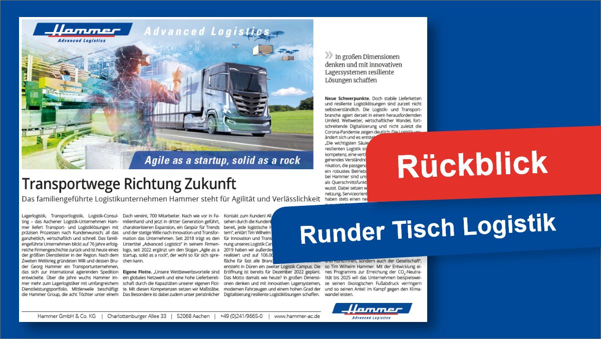 Rückblick: Runder Tisch Logistik